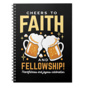 Feiern zum Glauben und zur Freundschaft - Oktoberf Notizblock (Vorderseite)
