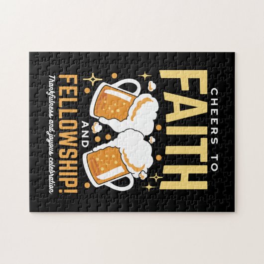 Feiern zum Glauben und zur Freundschaft - Oktoberf Puzzle (Horizontal)