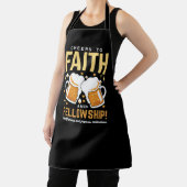 Feiern zum Glauben und zur Freundschaft - Oktoberf Schürze (InSitu)