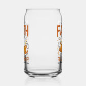 Feiern zum Glauben und zur Freundschaft - T-Shirt  Dosenglas (Rechts)