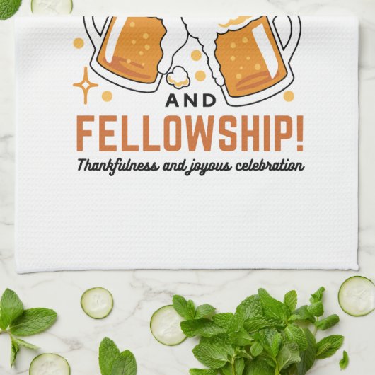 Feiern zum Glauben und zur Freundschaft - T-Shirt  Geschirrtuch (Gefaltet)