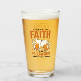 Feiern zum Glauben und zur Freundschaft - T-Shirt Glas