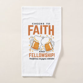 Feiern zum Glauben und zur Freundschaft - T-Shirt Handtuch