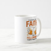 Feiern zum Glauben und zur Freundschaft - T-Shirt  Kaffeetasse (VorderseiteRechts)