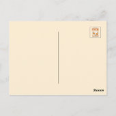 Feiern zum Glauben und zur Freundschaft - T-Shirt  Postkarte (Rückseite)