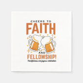 Feiern zum Glauben und zur Freundschaft - T-Shirt  Serviette (Vorderseite)