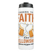 Feiern zum Glauben und zur Freundschaft - T-Shirt  Thermosbecher (Vorderseite)