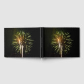 Feiern zum grünen und goldenen Feuerwerk Gästebuch (Voll)