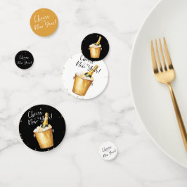 Feiern zum neuen Jahr Konfetti