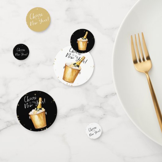 Feiern zum neuen Jahr Konfetti (Gruppe)