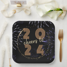 Feiern zum neuen Party 2024 für Feuerwerkskörper