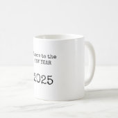 Feiern zum Neujahr, Tasse des Kaffees (VorderseiteRechts)