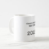 Feiern zum Neujahr, Tasse des Kaffees (Vorderseite Links)
