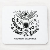 Feiern zum Neujahrsfest Mousepad (Vorne)