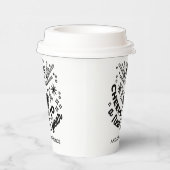 Feiern zum Neujahrsfest Pappbecher (Rechts)