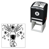 Feiern zum Neujahrsfest Permastempel (Beispiel)