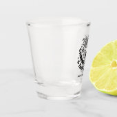 Feiern zum Neujahrsfest Schnapsglas (Links)