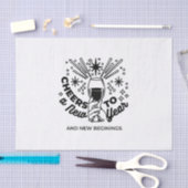 Feiern zum Neujahrsfest Seidenpapier (Handwerk)