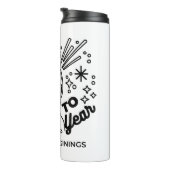 Feiern zum Neujahrsfest Thermosbecher (Nach rechts gedreht)