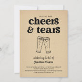 Feiern zum Party des Lebens Einladung (Vorderseite)