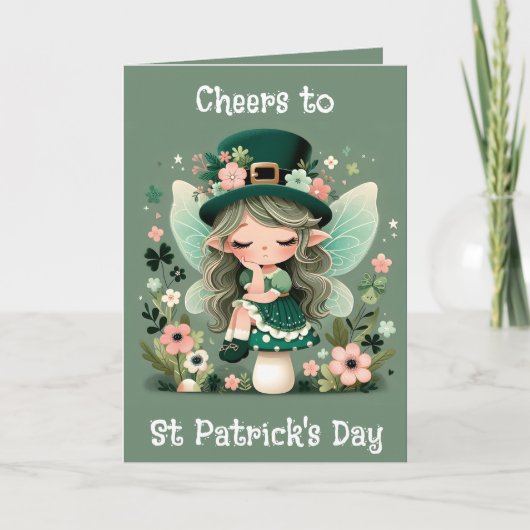 Feiern zum St. Patricks Day Karte (Vorderseite)
