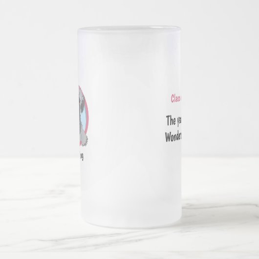 Feiern zur Klasse 2020 Mattglas Bierglas (Mittel)