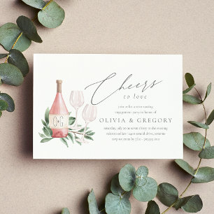 Feiern zur Liebe der Wein-Degustations-Partei Einladung