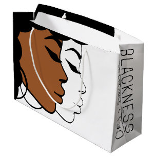 Feiernde Blackness Große Geschenktüte
