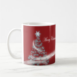 Feiernder Star Chic Weihnachten Evergreen Kaffeetasse