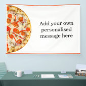Feierpizza Banner (Messe)