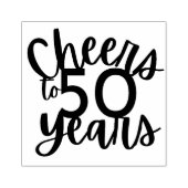 Feiert 50 Jahre Briefmarke der Holzkunst Gummistempel (Prägung)