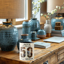 Feiert 50 Jahre FotoCollage Tasse - Individuelle N