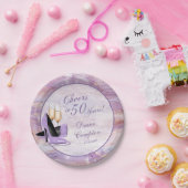 Feiert 50 Jahre Lavender Gold Geburtstag Pappteller (Party)