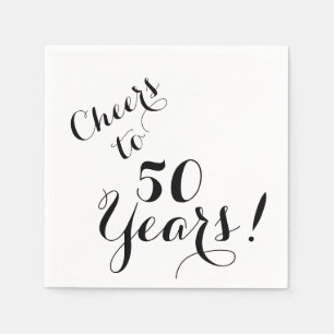 Feiert 50 Jahre Papier Napkins Serviette