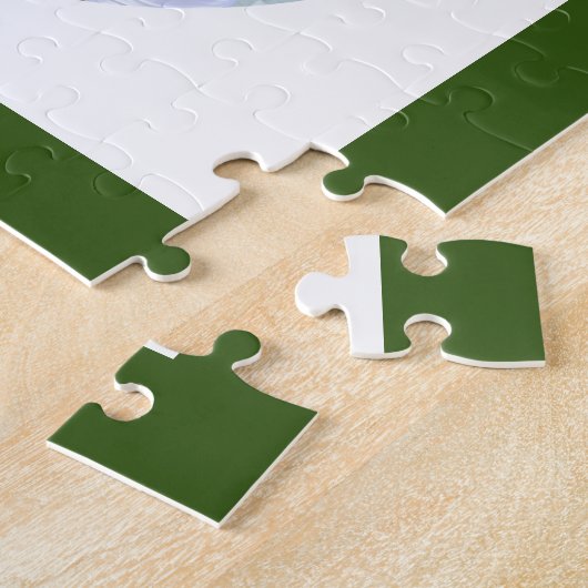 Feiert 50 Jahre Zahl 50 Foto Collage Square Puzzle (Seite)