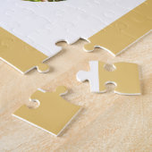 Feiert bis 18 Jahre Nummer 18 FotoCollage Square Puzzle (Seite)