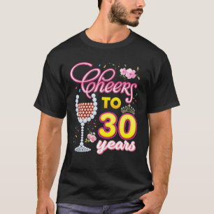 Feiert bis 30 Jahre 30. Geburtstag Königin Diamond T-Shirt