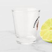 Feiert bis 30 Jahre Geburtstag mit Gesichtsgeschen Schnapsglas (Links)