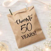 Feiert bis 50 Jahre! Geschenktütchen (Ausgeschnitten)