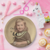 Feiert bis 60 Jahre! Foto Paper Teller (Party)