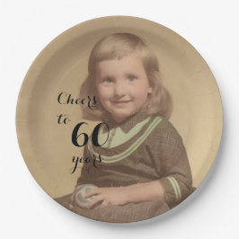 Feiert bis 60 Jahre! Foto Paper Teller