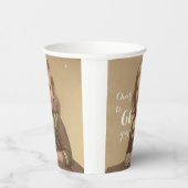 Feiert bis 60 Jahre! Foto Pappbecher (Rechts)