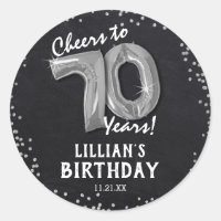 Feiert bis 70 Jahre! 70. Geburtstag