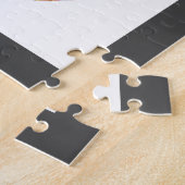 Feiert bis 70 Jahre Zahl 70 Foto Collage Square Puzzle (Seite)