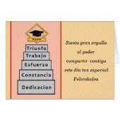 Feiert den Triumph deiner Abstufung (Vorderseite (Horizontal))