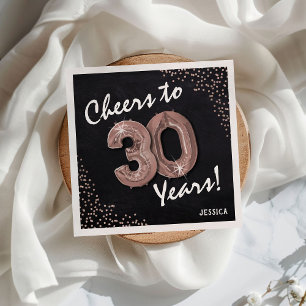 Feiert die 30 Jahre! 30. Geburtstag Serviette