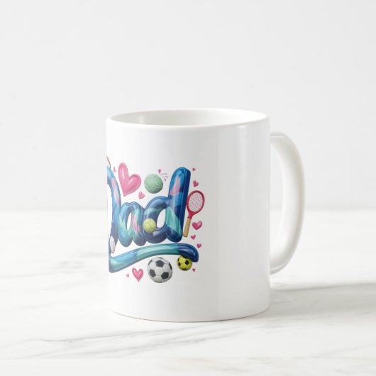 Feiert Vaterschaft. Kaffeetasse (VorderseiteRechts)