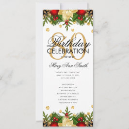 Feiertag 80. Geburtstag Party Programm Gold mit Me