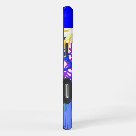 Feiertag Abstrakt iPhone Hülle (Rechte Seite)