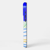 Feiertag Abstrakt iPhone Hülle (Linke Seite)